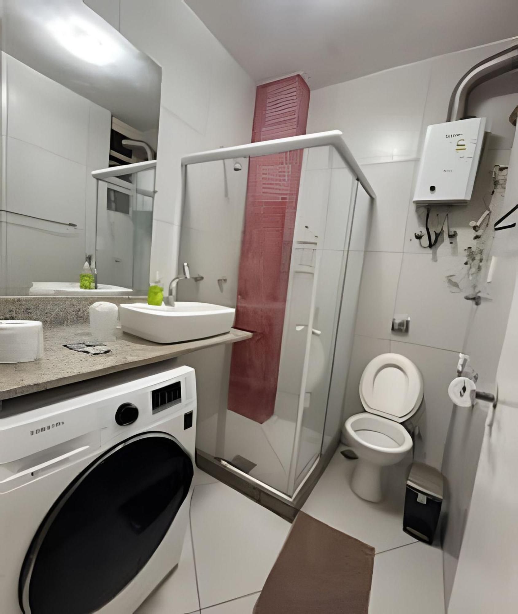 Apartamento Em Copacabana Com Vista Lateral Do Mar Рио де Жанейро Екстериор снимка